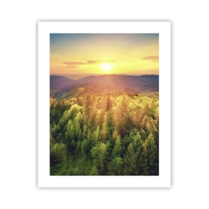 Affiche - Poster - Monts et sommets - 40x50 cm