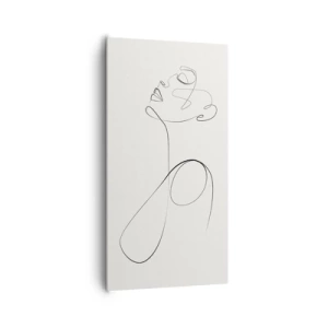 Impression sur toile - Image sur toile - En boucle dans les rêves - 65x120 cm