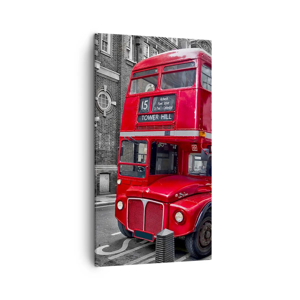 Impression sur toile - Image sur toile - Toujours la même chose - 45x80 cm