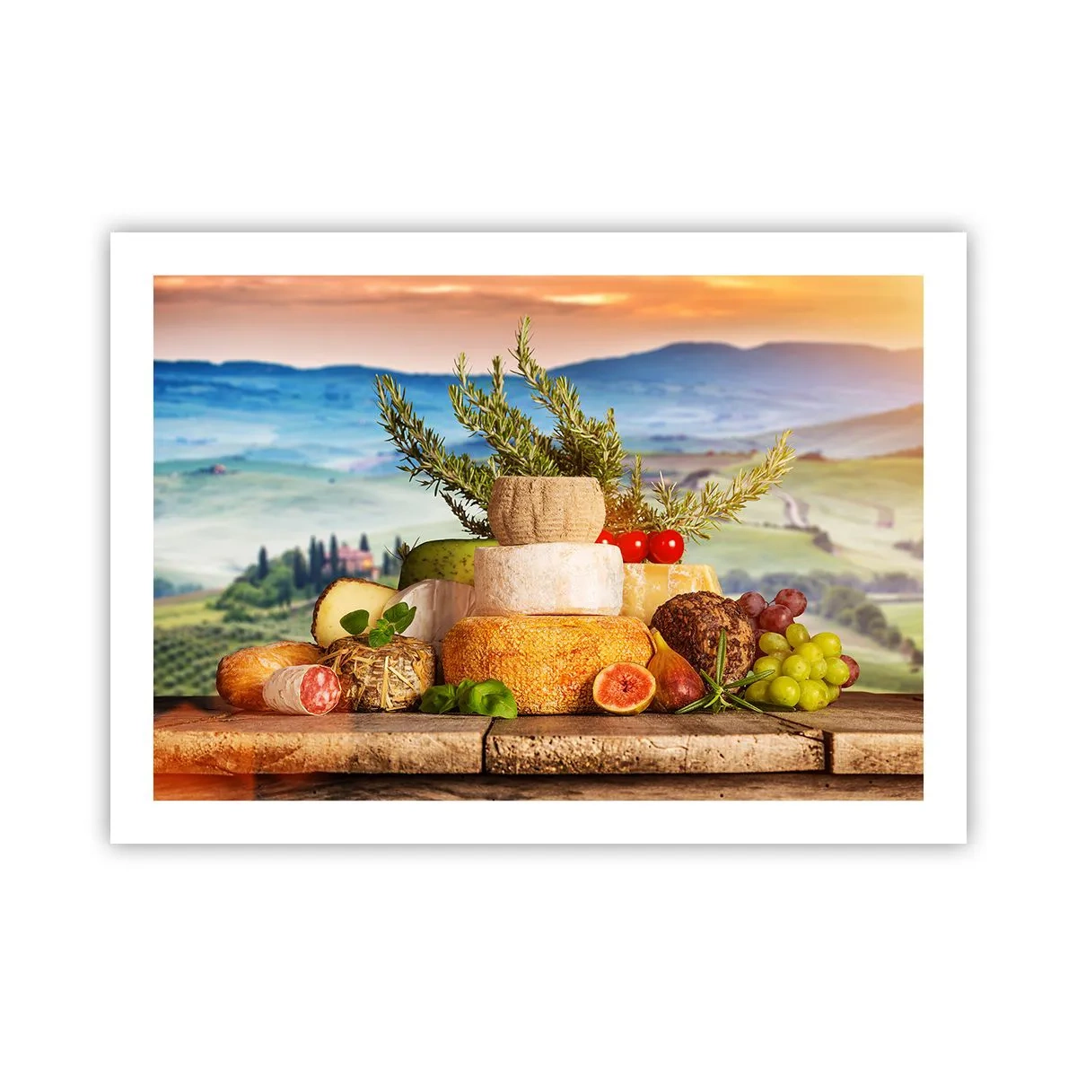 Affiche - Poster - La joie de vivre à l'italienne - 70x50 cm