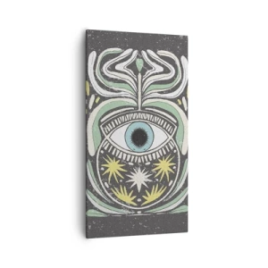 Impression sur toile - Image sur toile - Rituels tribaux - 55x100 cm