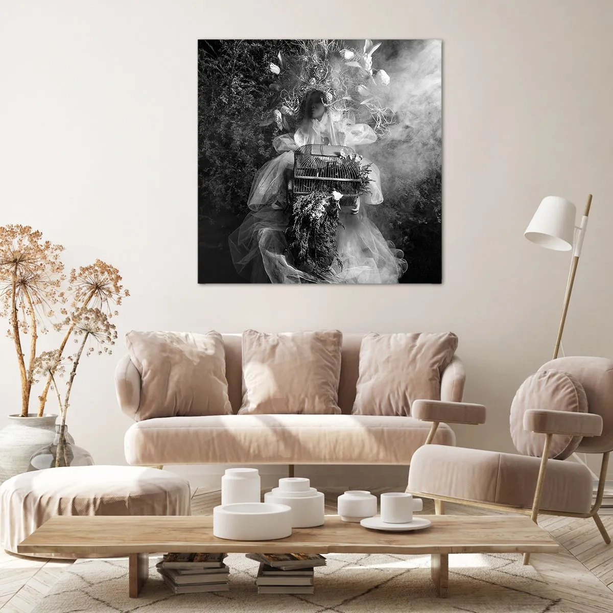Impression sur toile - Image sur toile - Tout simplement Mère Nature - 40x40 cm