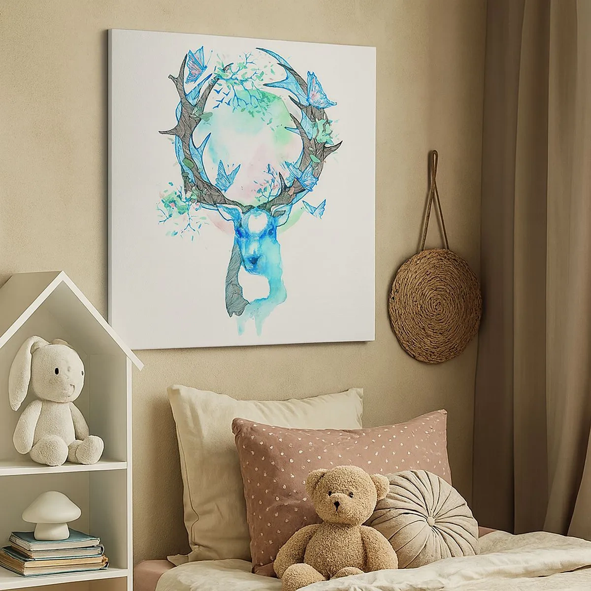 Impression sur toile - Image sur toile - La force et la délicatesse de la nature - 30x30 cm