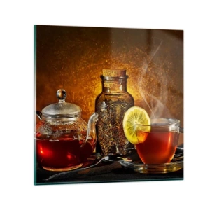 Impression sur verre - Image sur verre - Dans le style des maîtres hollandais - 30x30 cm