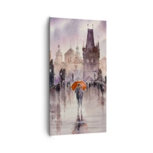 Impression sur toile - Image sur toile - Les gens ne changent pas - 65x120 cm