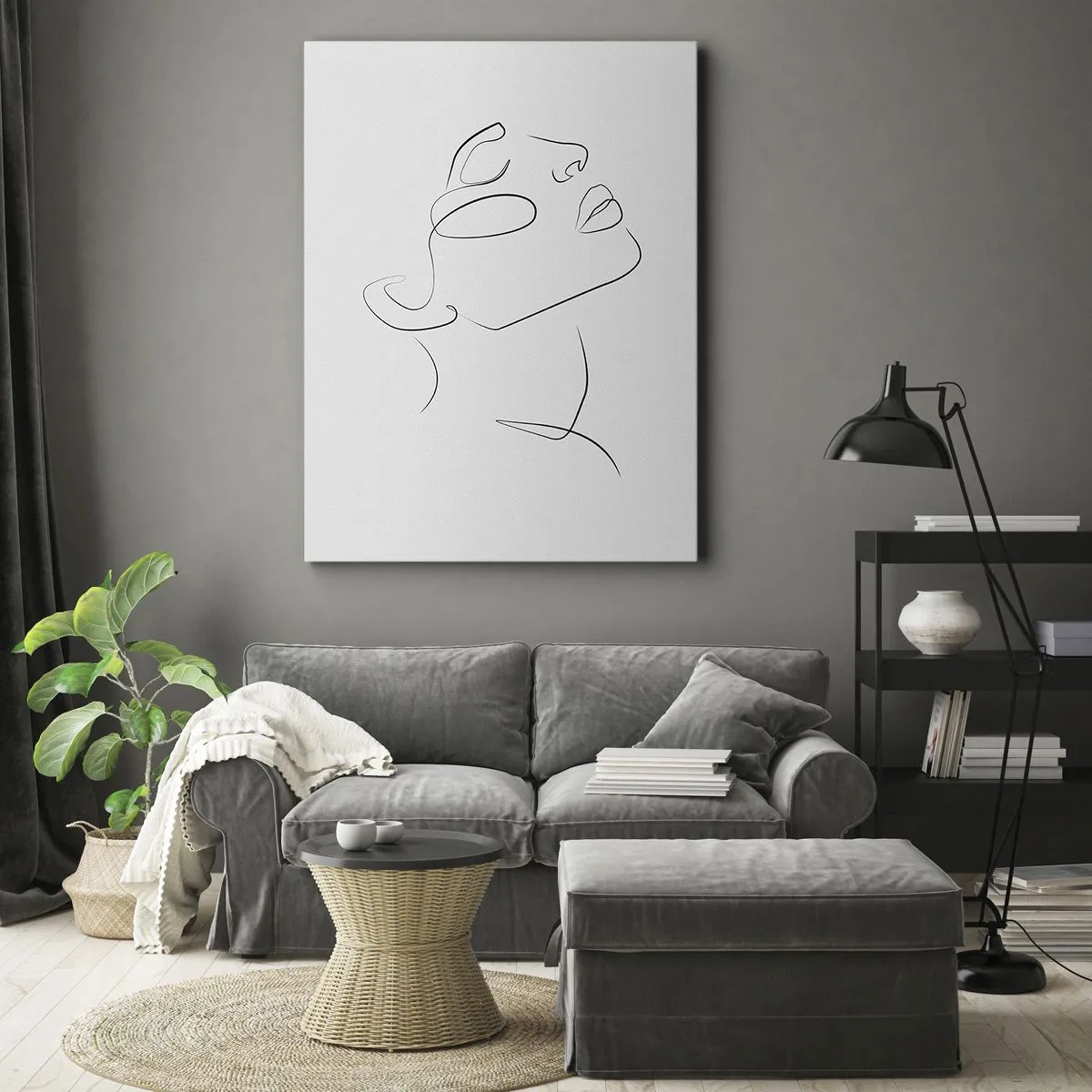 Impression sur toile - Image sur toile - Méandre du rêve - 45x80 cm