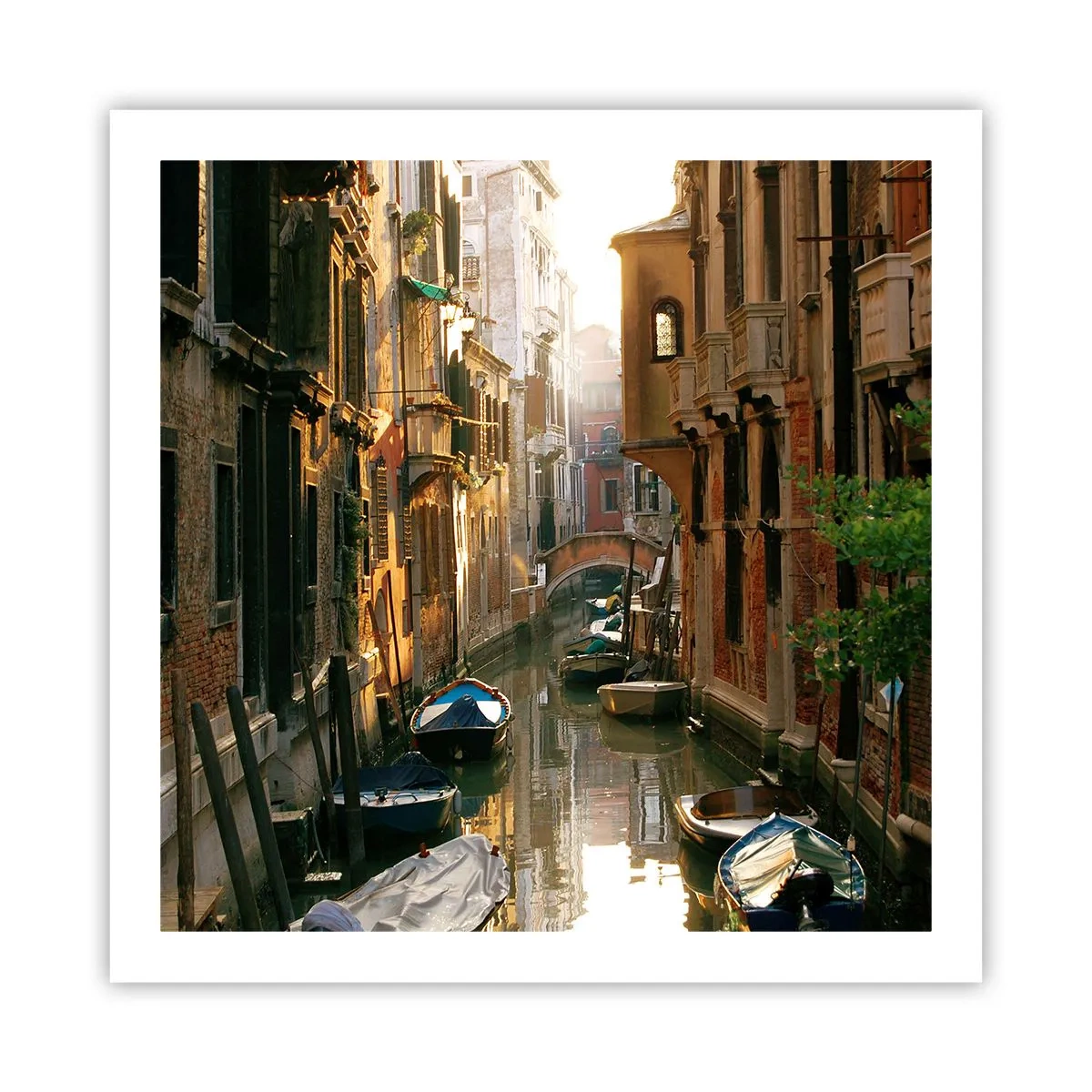Affiche - Poster - Dans une ruelle vénitienne - 60x60 cm