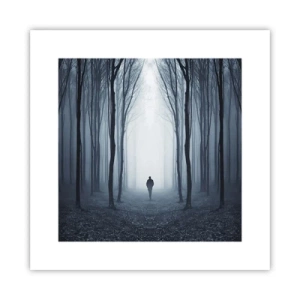 Affiche - Poster - Tout est simple et clair - 30x30 cm