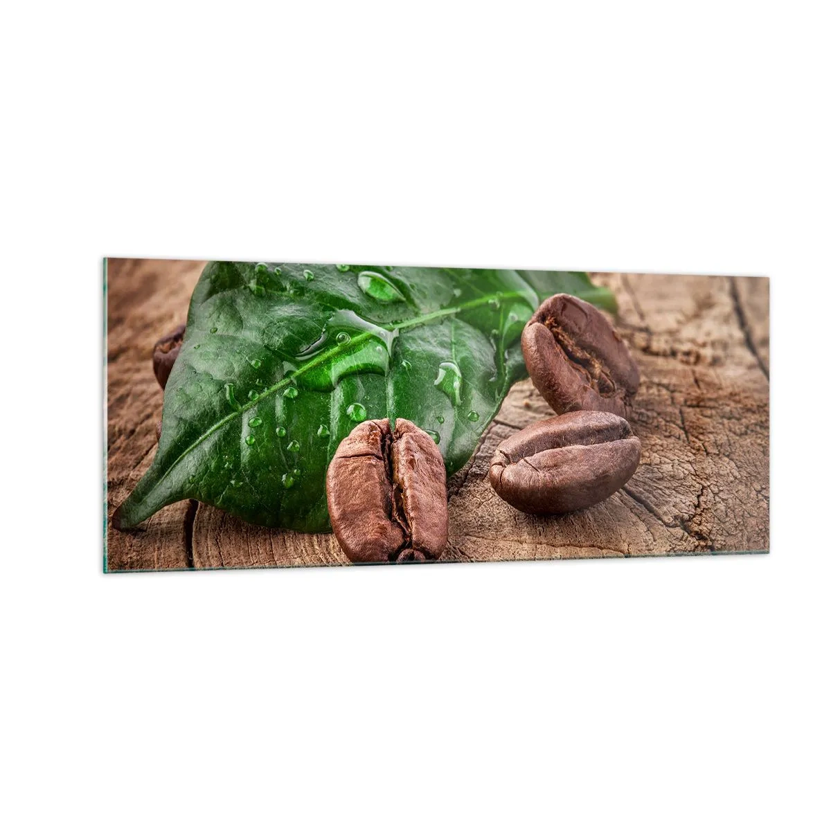 Impression sur verre - Image sur verre - La plus vraie et noire - 100x40 cm