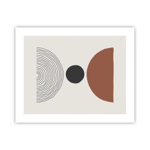 Affiche - Poster - Au centre de l'attention - 50x40 cm