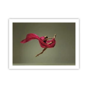 Affiche - Poster - Flamme dansante - 70x50 cm