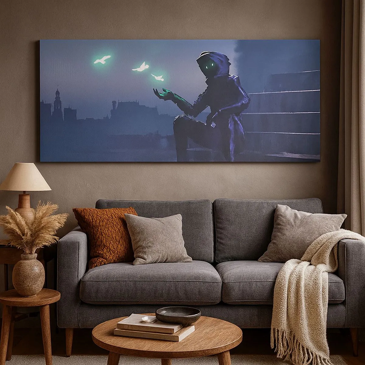 Impression sur toile - Image sur toile - La vie reviendra - 100x40 cm