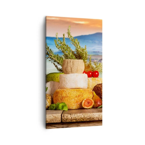 Impression sur toile - Image sur toile - La joie de vivre à l'italienne - 45x80 cm