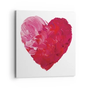 Impression sur toile - Image sur toile - All you need is love - 70x70 cm