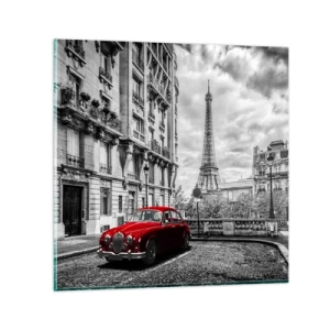 Impression sur verre - Image sur verre - Prédateur dans la ville - 50x50 cm