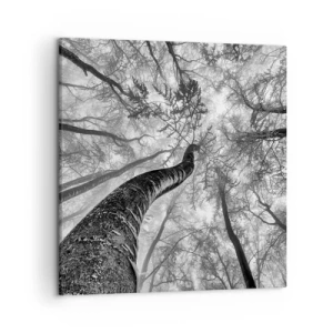 Impression sur toile - Image sur toile - Course vers la lumière - 50x50 cm