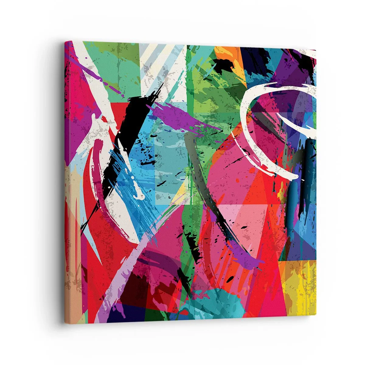 Impression sur toile - Image sur toile - Rapide, vif et bondissant - 30x30 cm