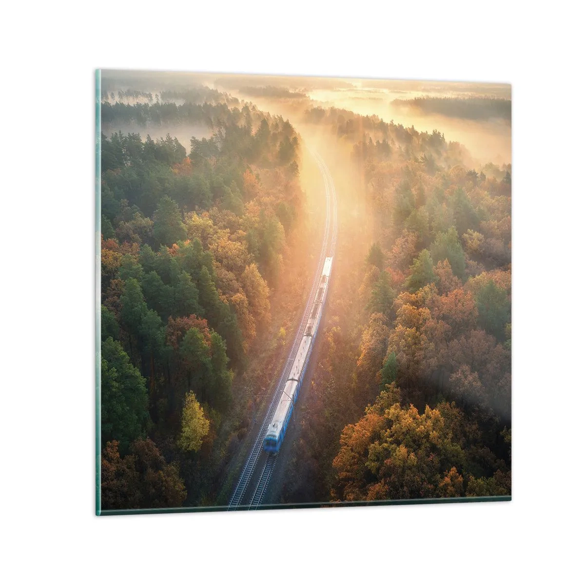 Impression sur verre - Image sur verre - Voyage printannier - 70x70 cm