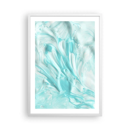 Affiche dans un cadre blanc - Poster - Ensemble pour toujours - 50x70 cm