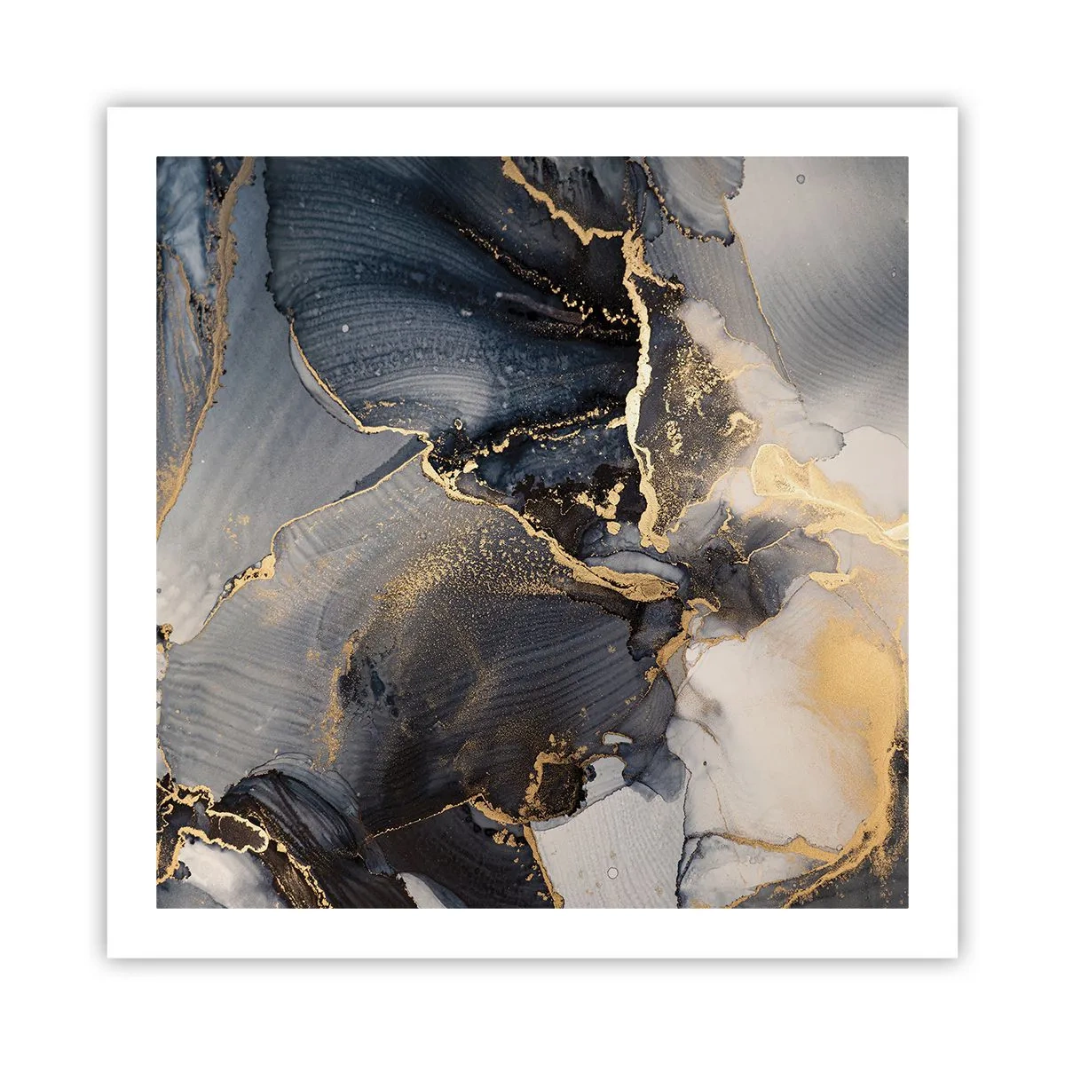 Affiche - Poster - La vie de la pierre - 60x60 cm