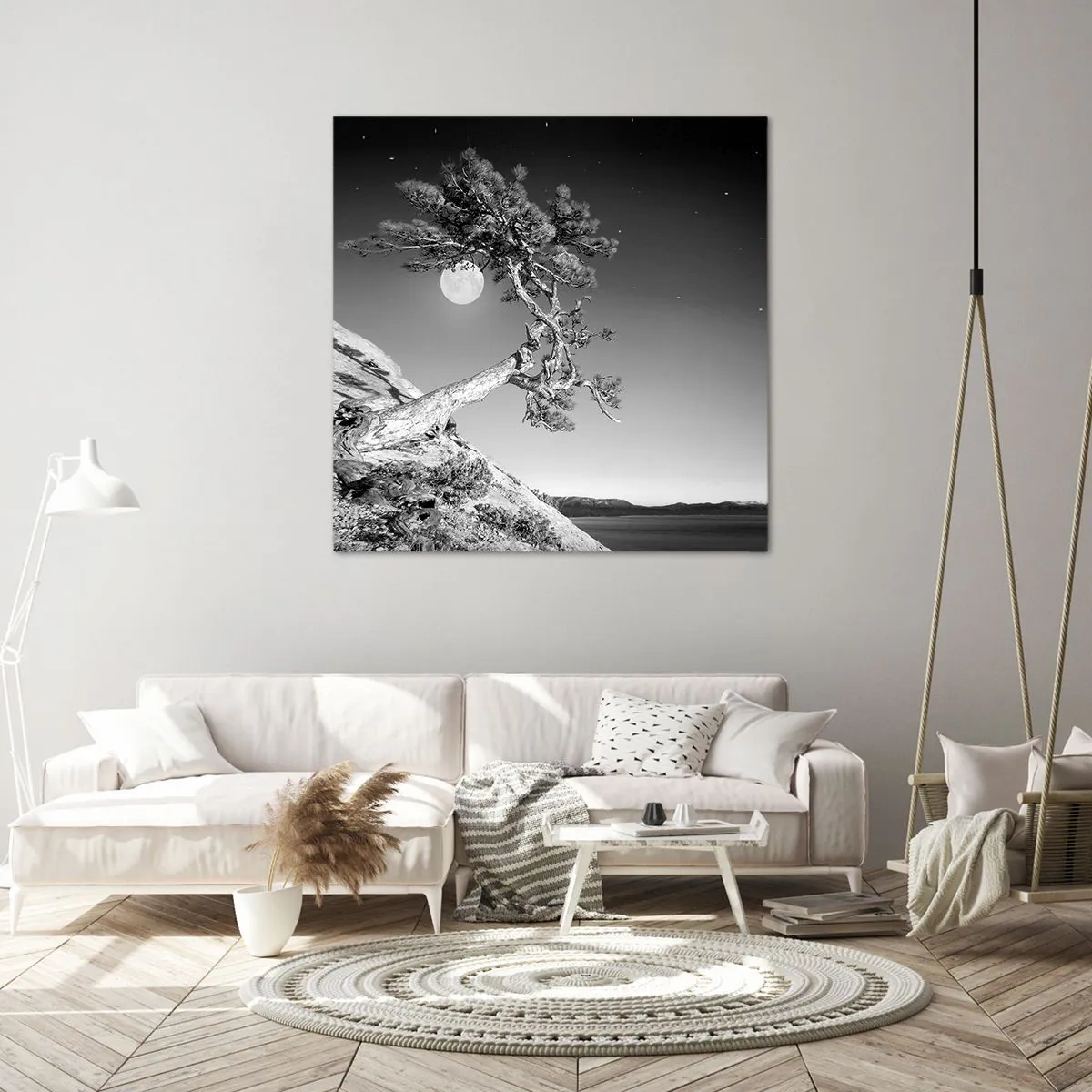 Impression sur toile - Image sur toile - Un combattant vainqueur - 50x50 cm