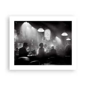 Affiche - Poster - Dans une ambiance jazz - 50x40 cm
