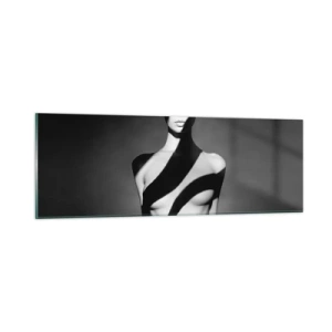 Impression sur verre - Image sur verre - Dans la brillance et l'ombre - 90x30 cm