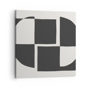 Impression sur toile - Image sur toile - Antithèse - Synthèse - 60x60 cm