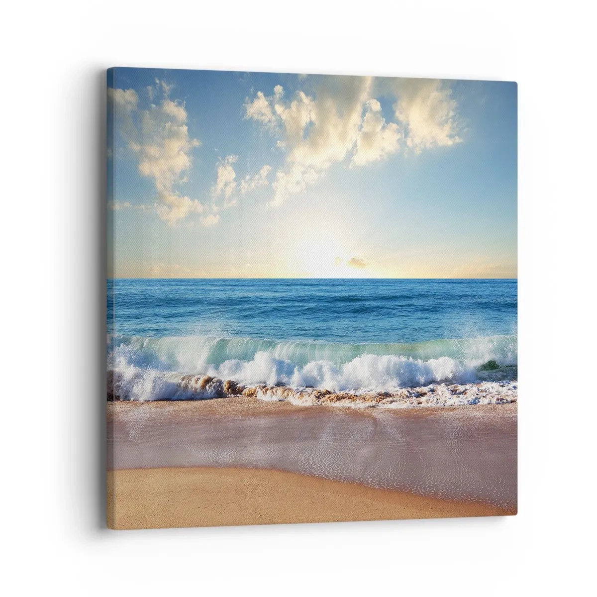 Impression sur toile - Image sur toile - Mouvement et immobilité à la fois - 40x40 cm