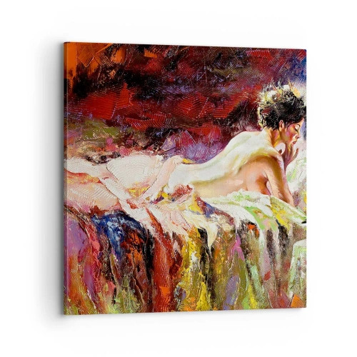 Impression sur toile - Image sur toile - Vénus en pensée - 70x70 cm