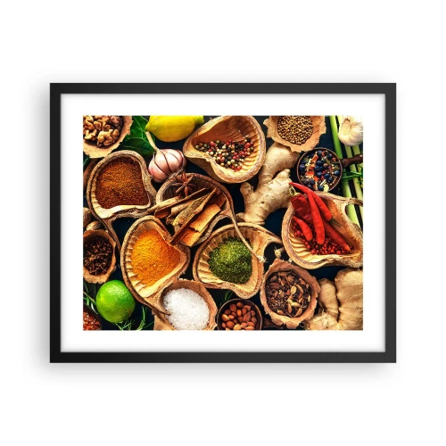 Affiche dans un cadre noir - Poster - Prends ce que tu veux - 50x40 cm