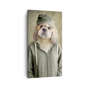 Impression sur toile - Image sur toile - je préfère plus détendu - 45x80 cm