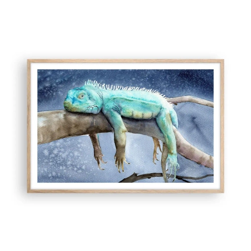 Affiche dans un chêne clair - Poster - Tout va bien! - 91x61 cm