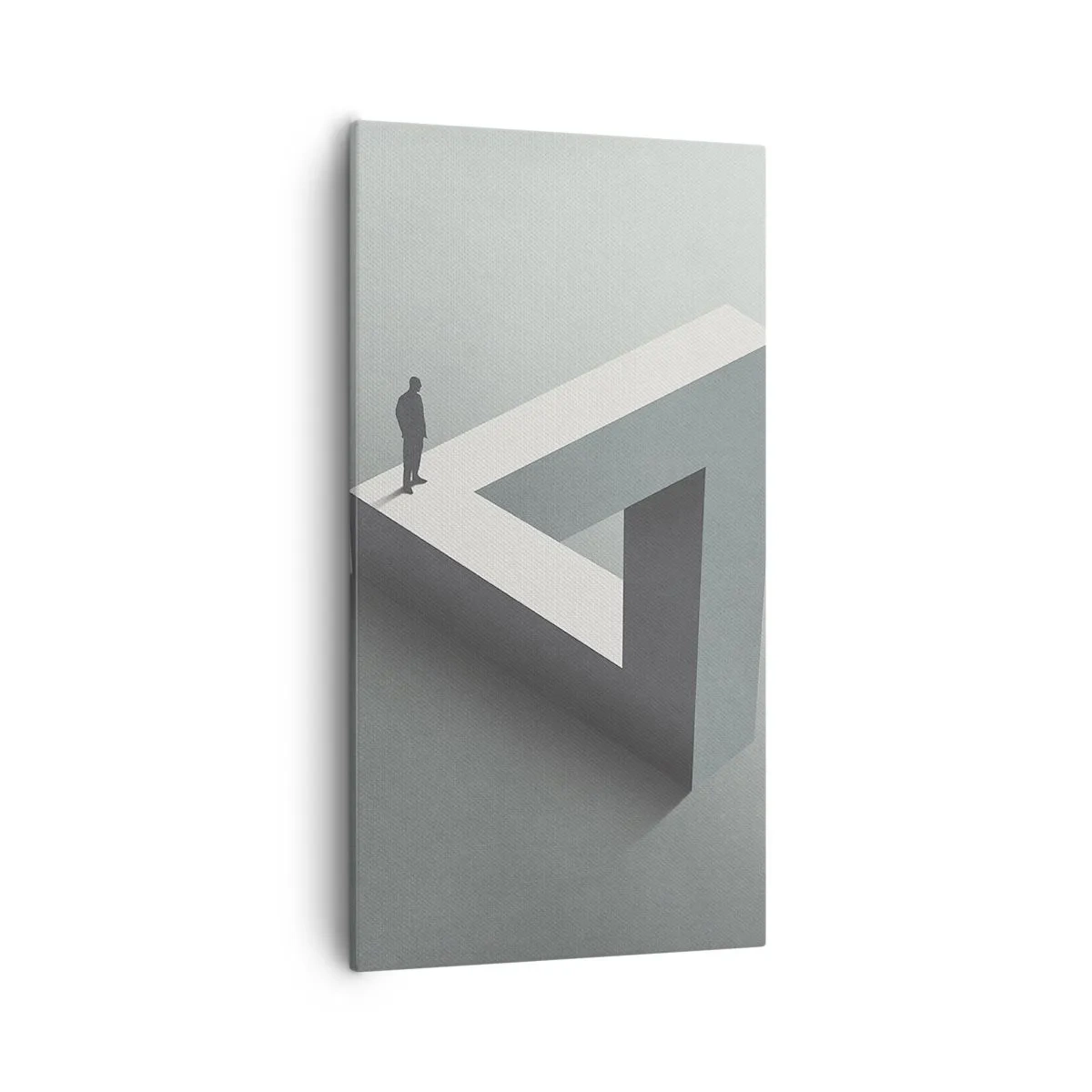 Impression sur toile - Image sur toile - Mais c'est possible - 55x100 cm