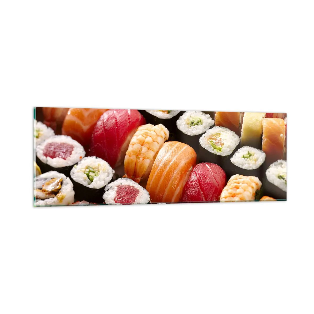 Impression sur verre - Image sur verre - Couleurs et saveurs d'Asie - 90x30 cm