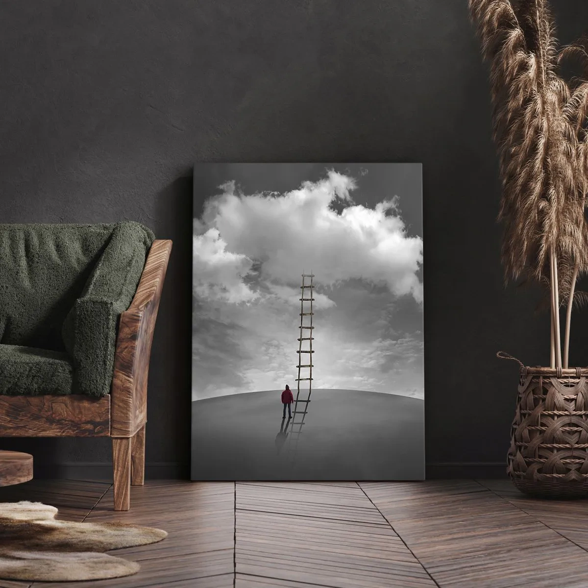 Impression sur toile - Image sur toile - Tout est possible - 45x80 cm