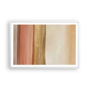 Affiche dans un cadre blanc - Poster - Composition verticale - 91x61 cm