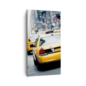 Impression sur toile - Image sur toile - Seulement dans cette ville - 45x80 cm