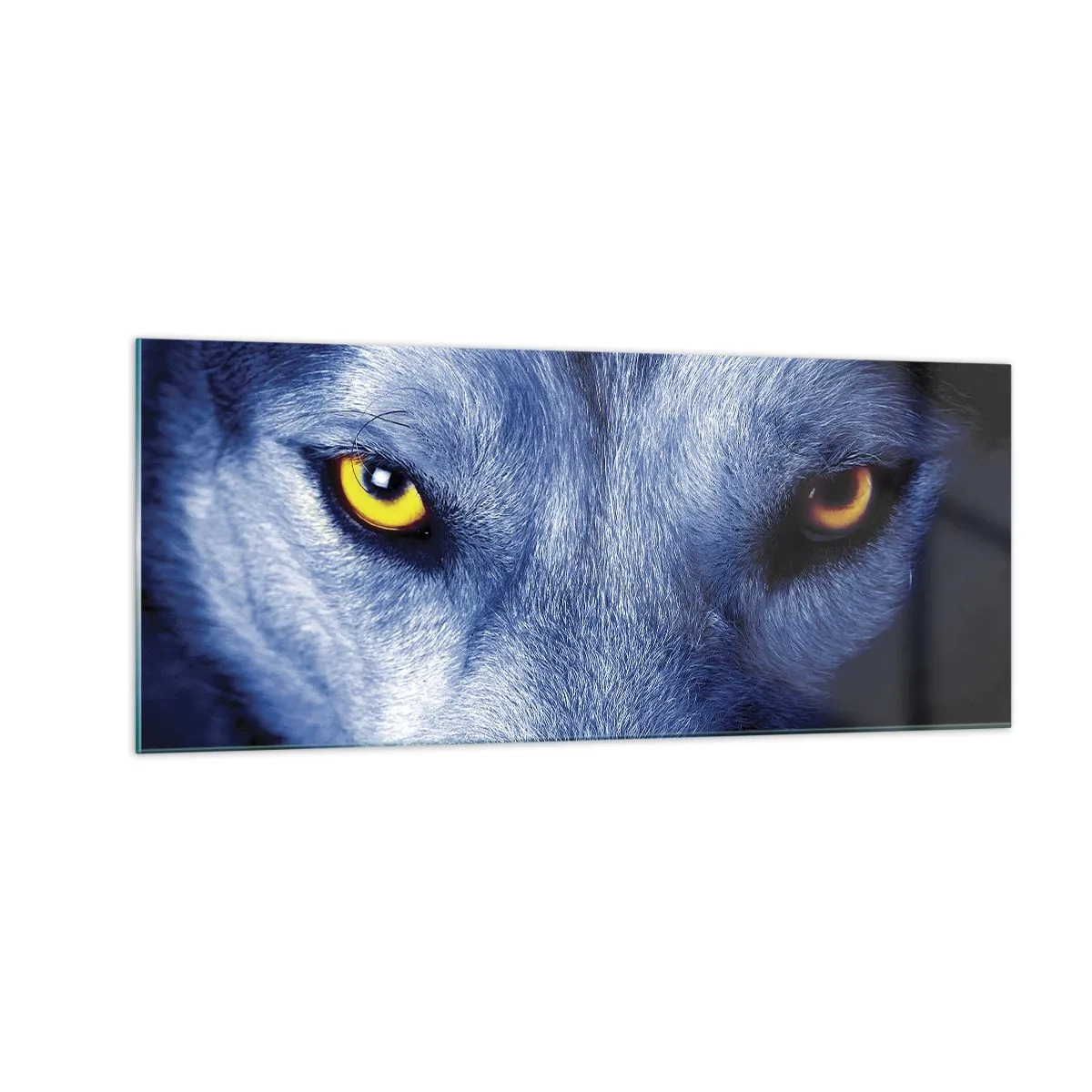 Impression sur verre - Image sur verre - Regars hypnotique - 100x40 cm