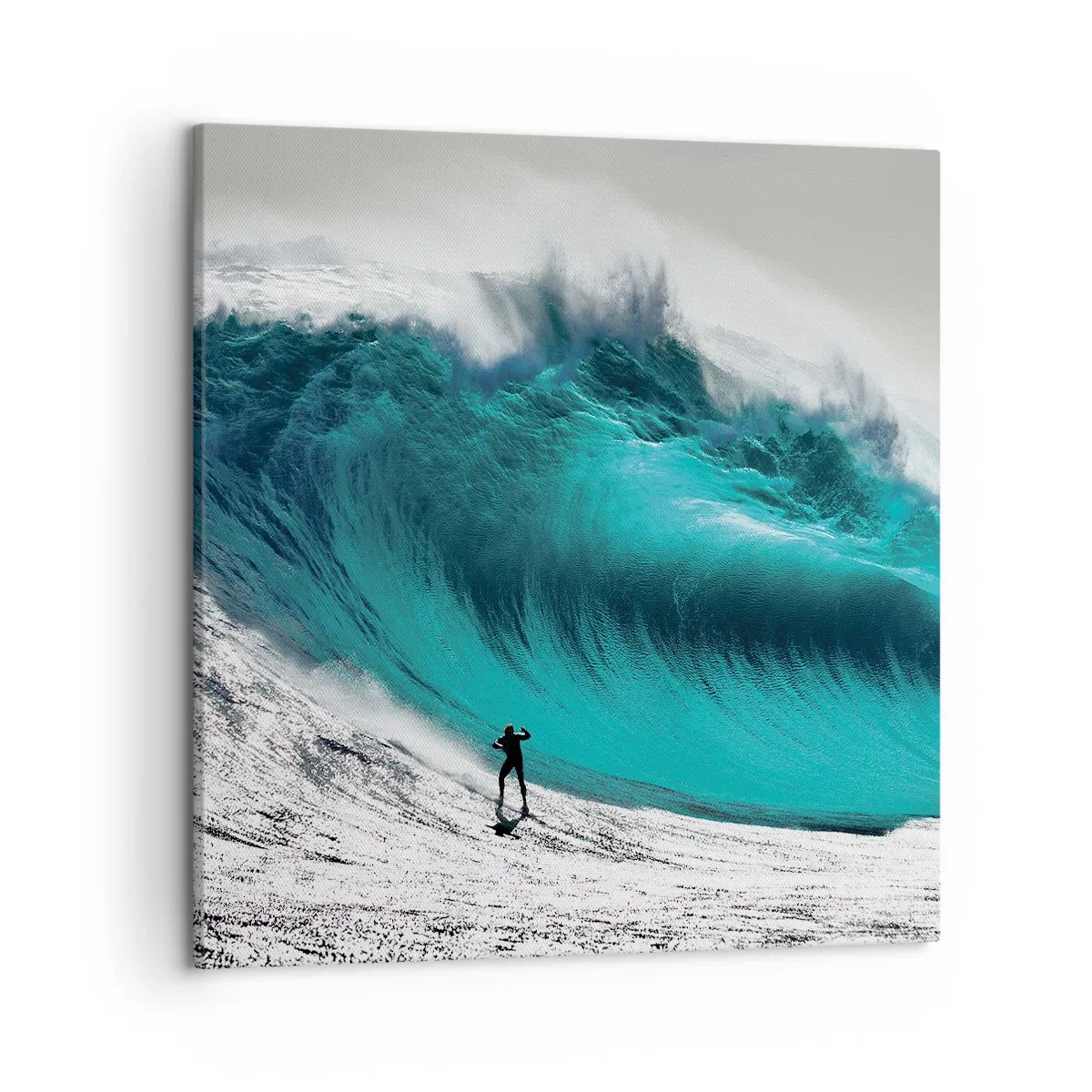 Impression sur toile - Image sur toile - Challenge accepté - 50x50 cm