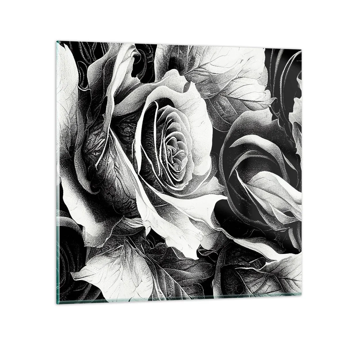 Impression sur verre - Image sur verre - Toujours une reine - 70x70 cm