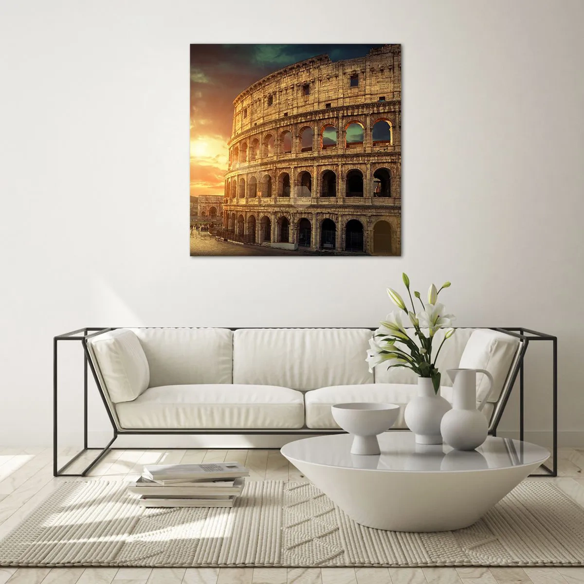 Impression sur verre - Image sur verre - Une impression colossale - 60x60 cm