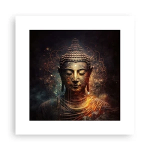 Affiche - Poster - Équilibre spirituel - 30x30 cm