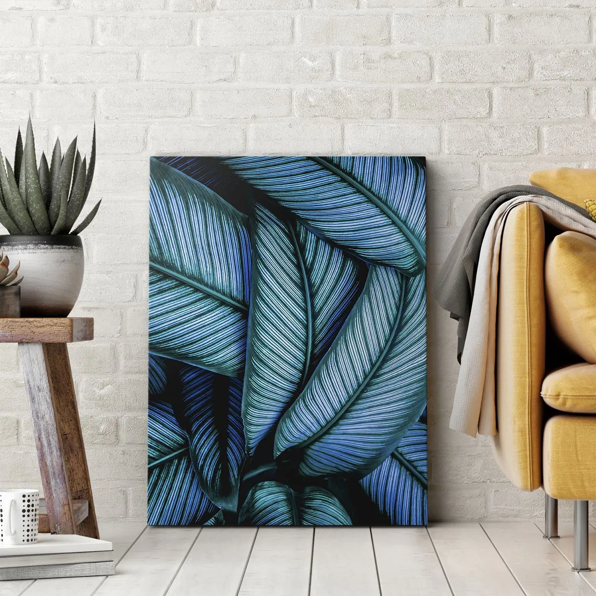 Impression sur toile - Image sur toile - Lignes de vie - 65x120 cm