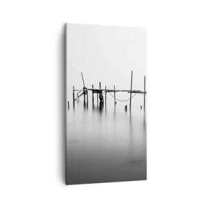 Impression sur toile - Image sur toile - Et s'il n'y avait pas de monde ? - 45x80 cm