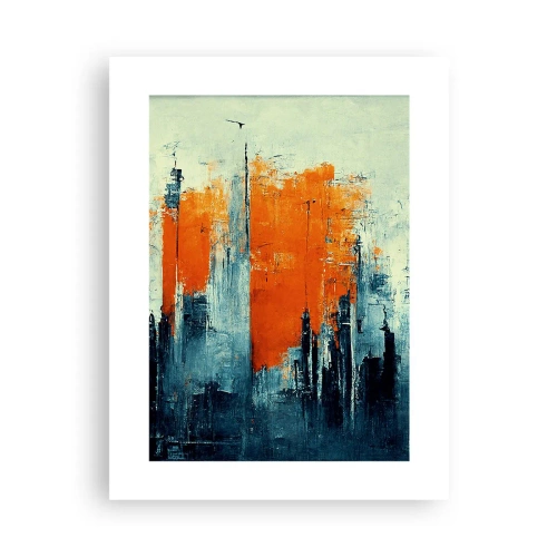 Affiche - Poster - Paysage moderne - 30x40 cm