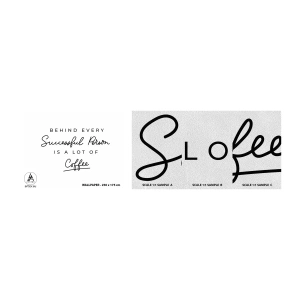 Échantillon de Papier Peint Premium Sand - Secret du succès - Typographie, Affirmation, Maxime - 100x30 cm