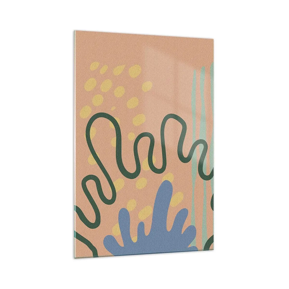 Impression sur verre - Image sur verre - Abstraction : diversité de la nature - 70x100 cm