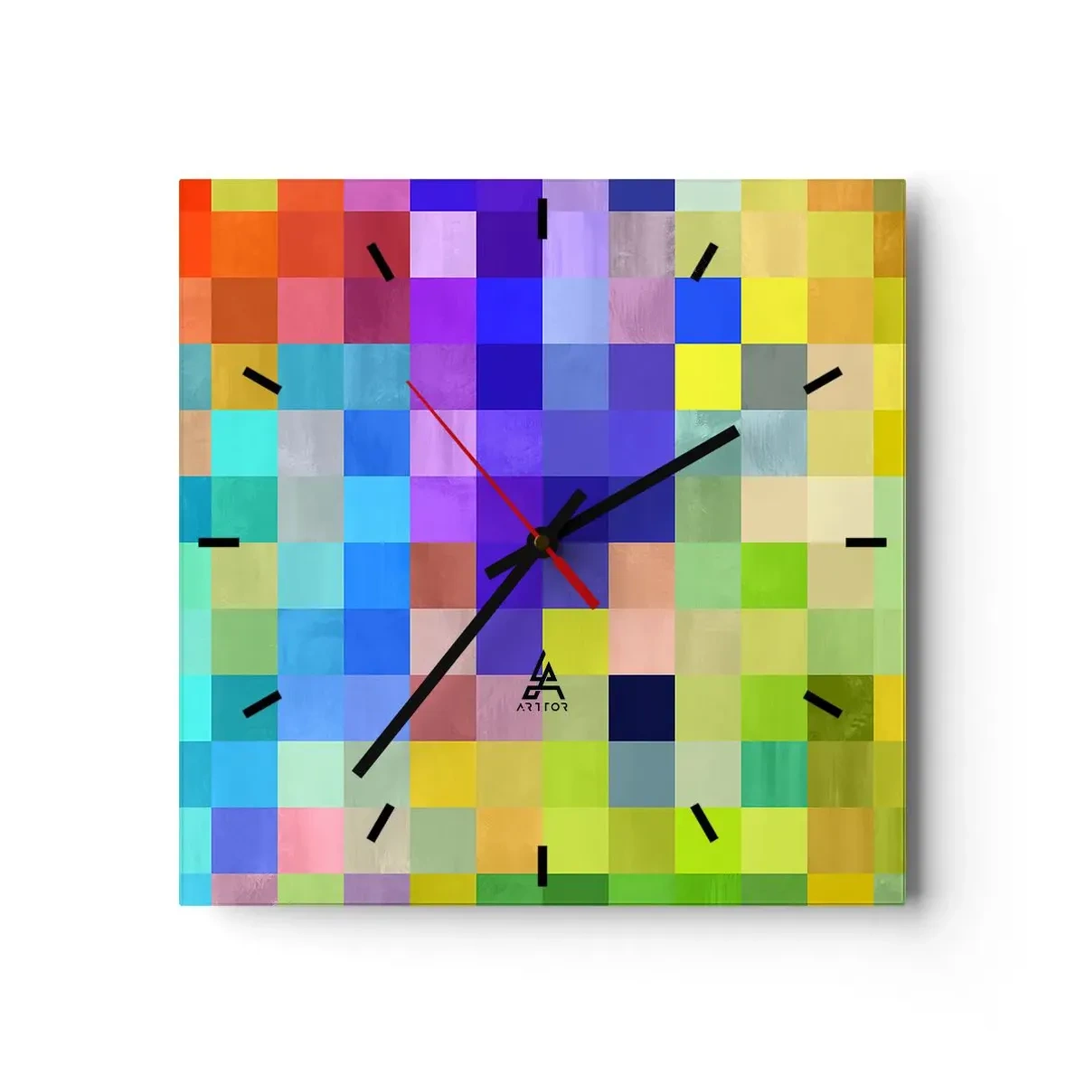 Horloge murale - Pendule murale - Tous différents, tous égaux - 40x40 cm