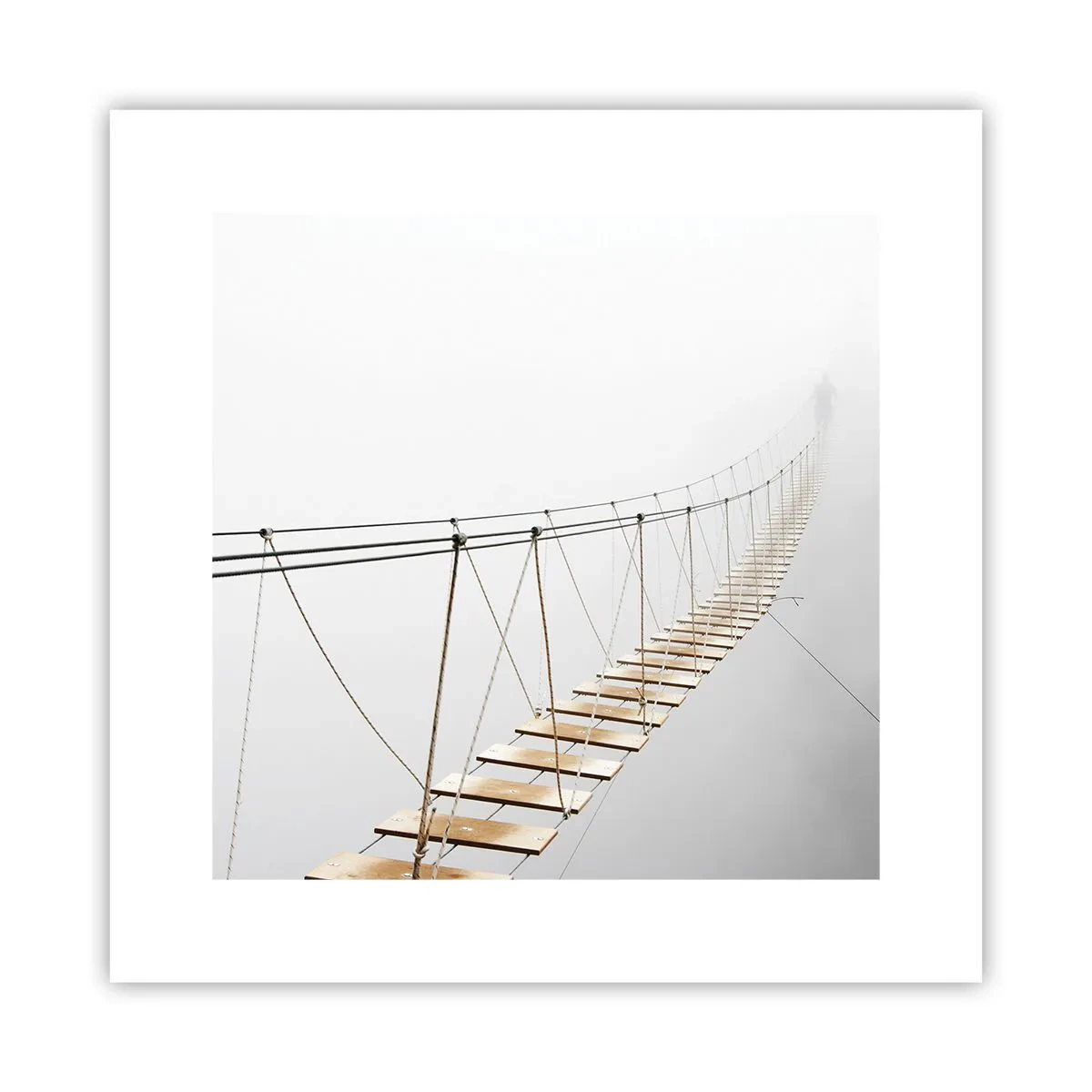 Affiche - Poster - Où cela va-t-il te mener? - 30x30 cm